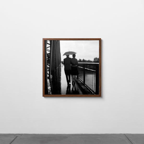 Para na moście w Toruniu (lata 60. XX w.)