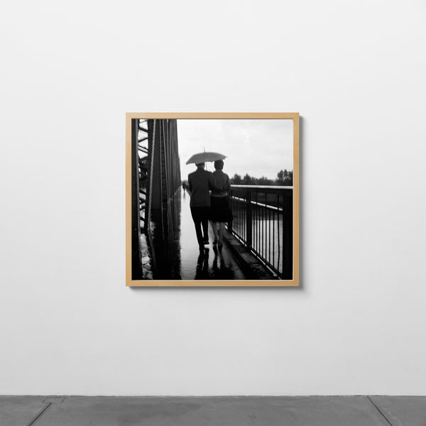 Para na moście w Toruniu (lata 60. XX w.)