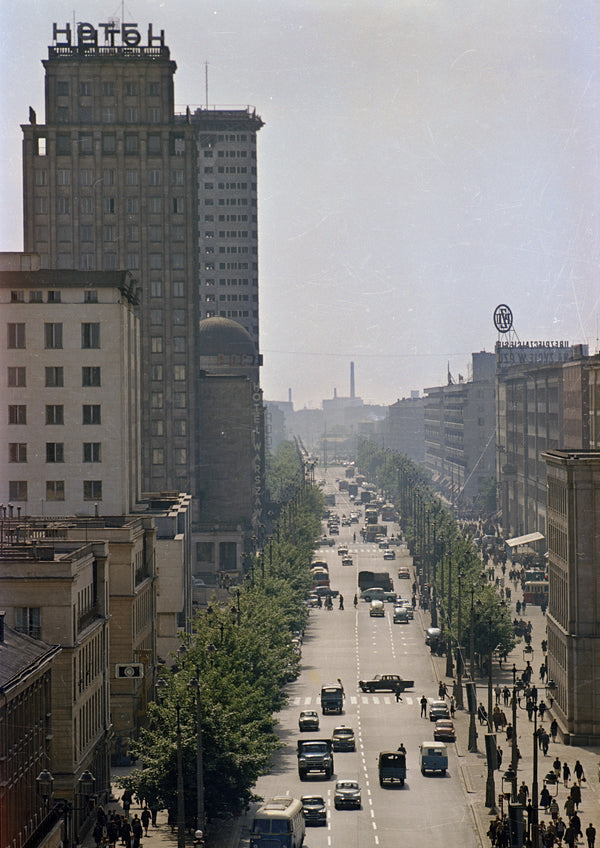 Widok na Hotel Warszawa (ok. 1970)