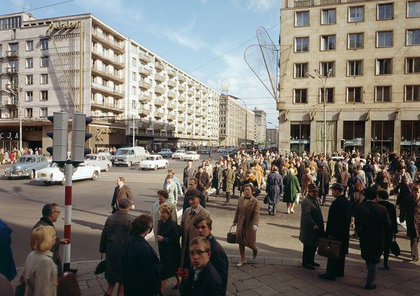 Aleje Jerozolimskie i ulica Krucza (lata 70. XX w.)