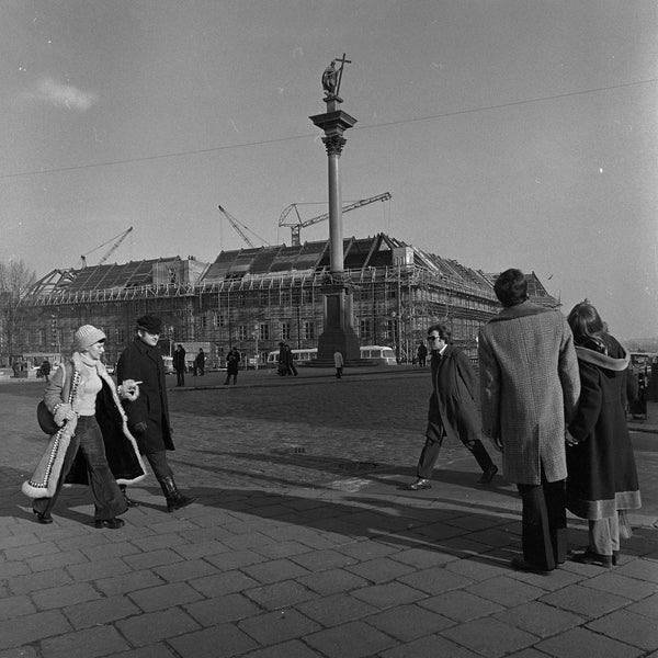 Plac Zamkowy w Warszawie (lata 70. XX w.)