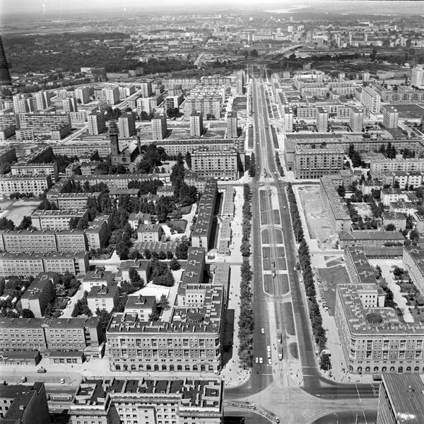 Skrzyżowanie Marchlewskiego ze Świerczewskiego (1965)